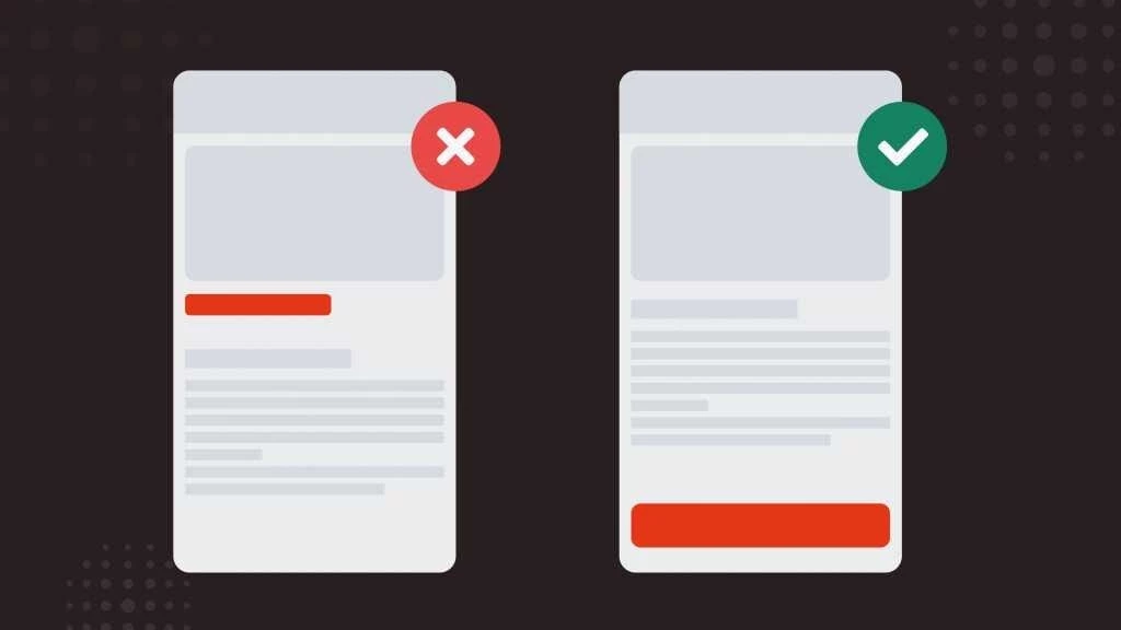 Мобильный CTA: почему десктопная кнопка не работает на смартфоне