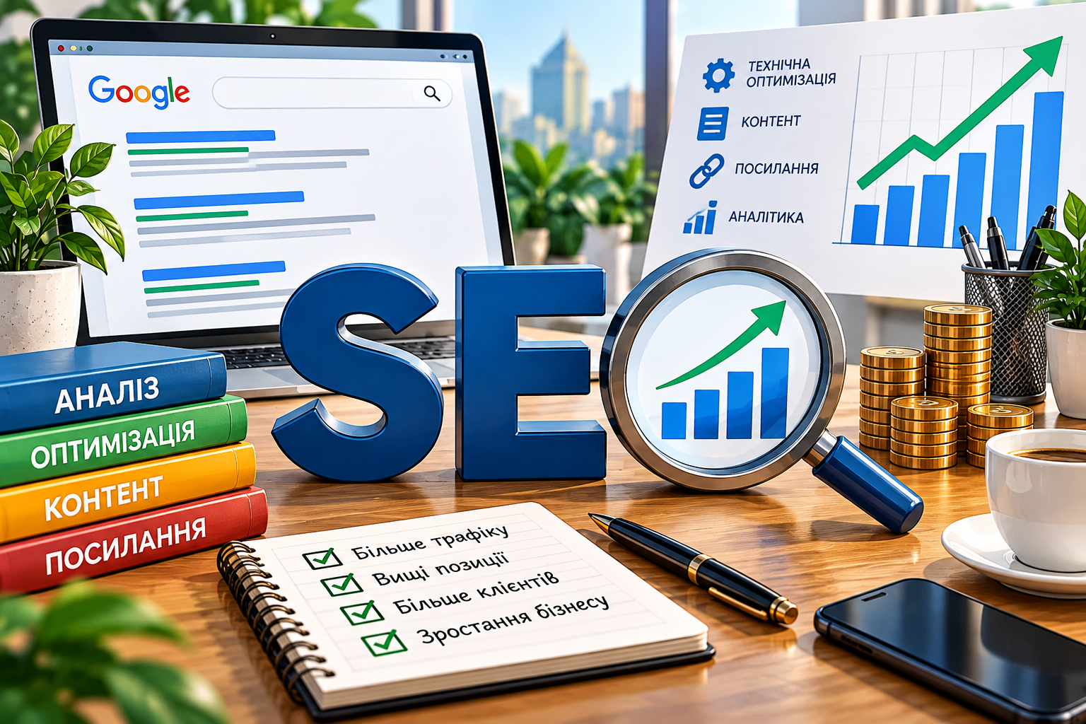 Вартість SEO-просування сайту в Україні: ціни за етапами та розрахунок окупності