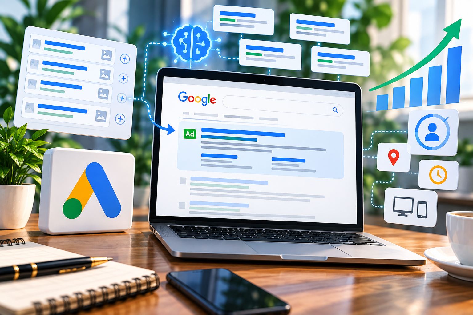 Адаптивні пошукові оголошення Google Ads для малого бізнесу