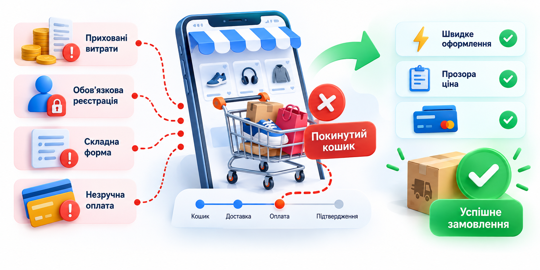 Брошенные корзины — главная точка потерь и как её закрыть